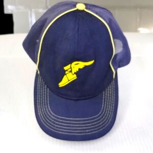 Goodyear blue yellow baseball hat cap with logo casual memorabilia